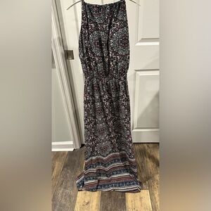 EUC Athleta Halter Paisley Dress size Small Like New